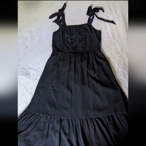 Abercrombie And Fitch Black Sundress - Picture 2 of 7
